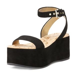 Worn once! Sam Edelman Suede Flatform